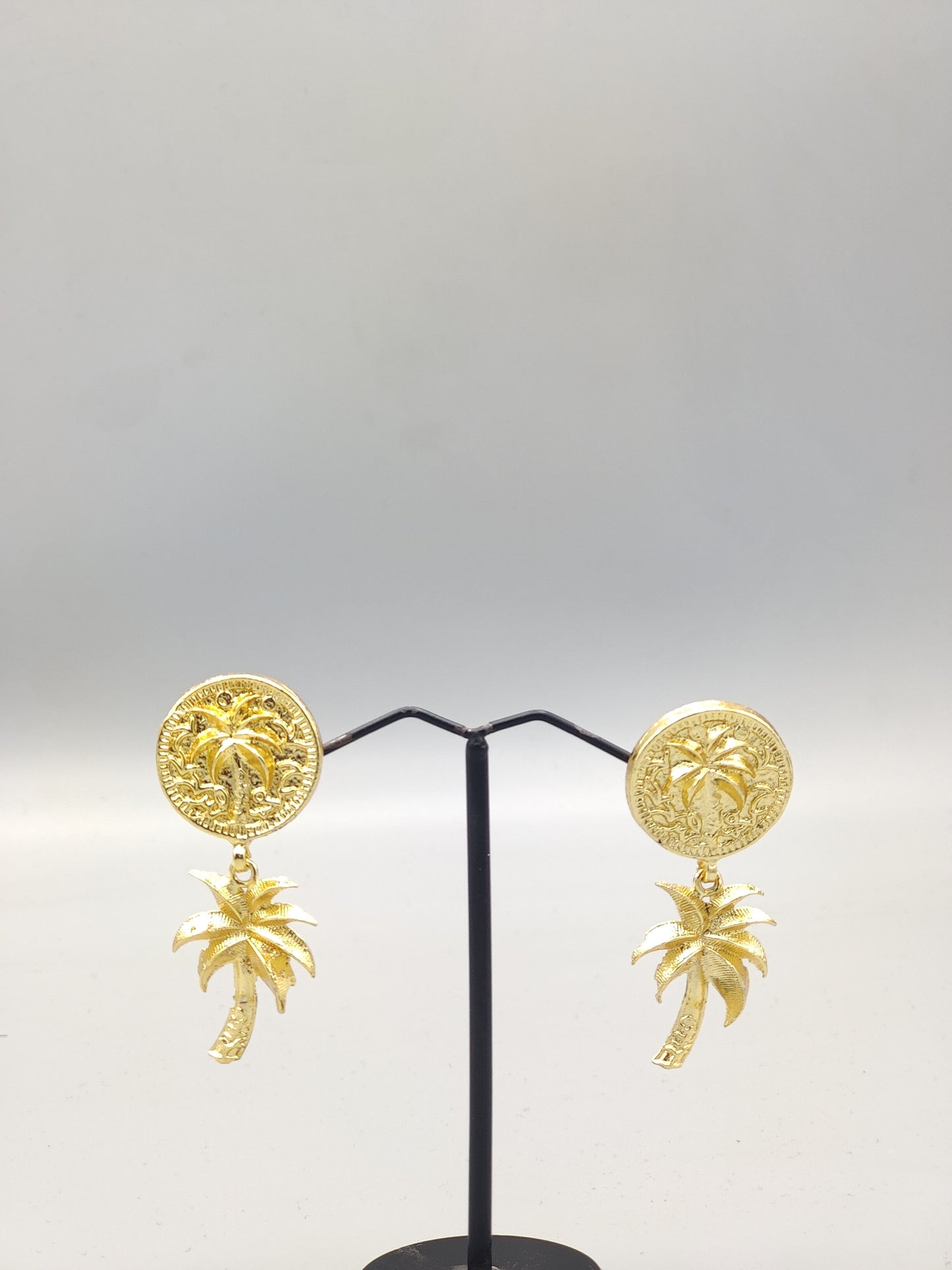 Golden Sunburst Earrings