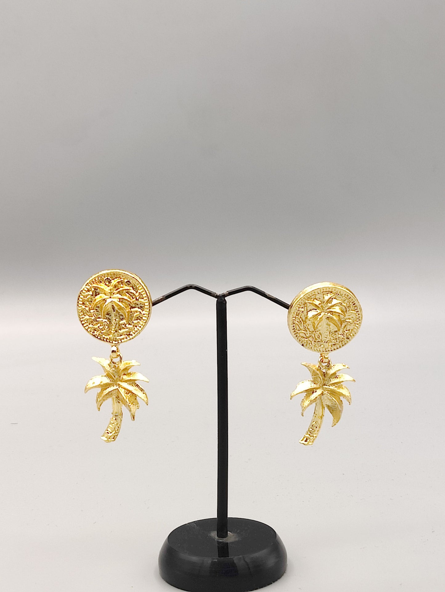 Golden Sunburst Earrings